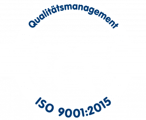 DQS Logo Qualitätsmanagement ISO 9001:2015